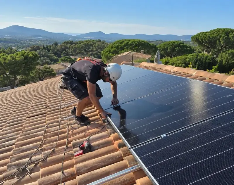 Installateur panneaux solaires Pouillé — pose photovoltaïque sur toiture